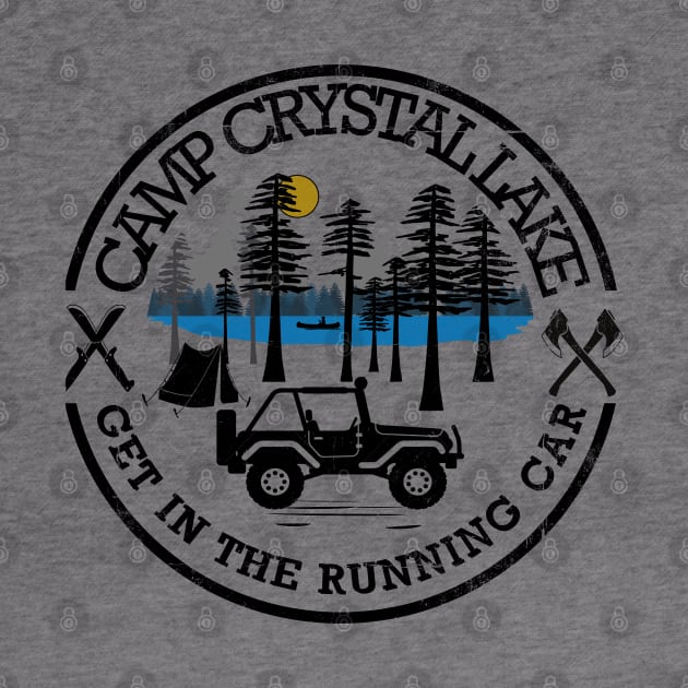 Camp Crystal Lake, Get in the Running Car by Blended Designs